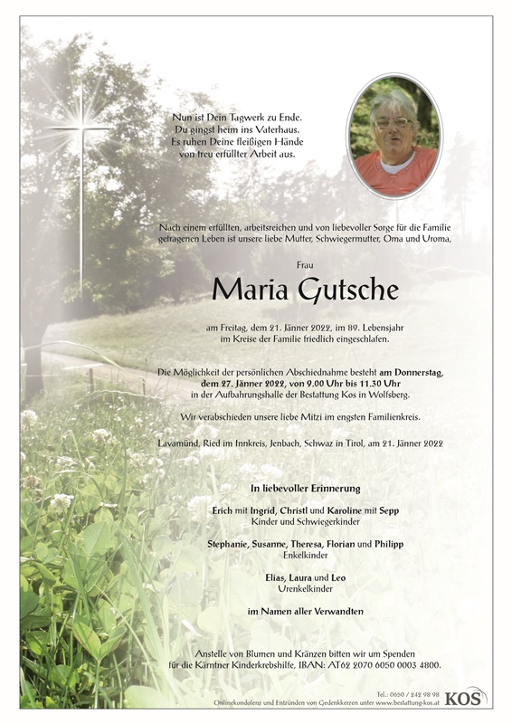 Maria Gutsche